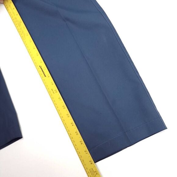 Peter Millar E4 Golf Pants Mens 34x28 Blue Wicking Lightweight Casual Polyester - Picture 6 of 8